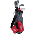 U.S. Kids Golf UL39-u 3 Club Carry Set - Grey/Red Bag